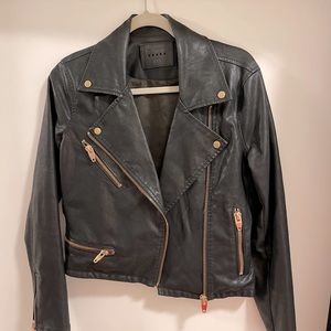 Blank NYC Faux Leather Jacket SZ S